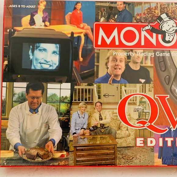 Vintage Monopoly QVC Edition 1999 Board Game Hasbro USAopoly New Sealed - Picture 3 of 7